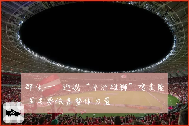 邵佳一:迎战“非洲雄狮”喀麦隆 国足要依靠整体力量